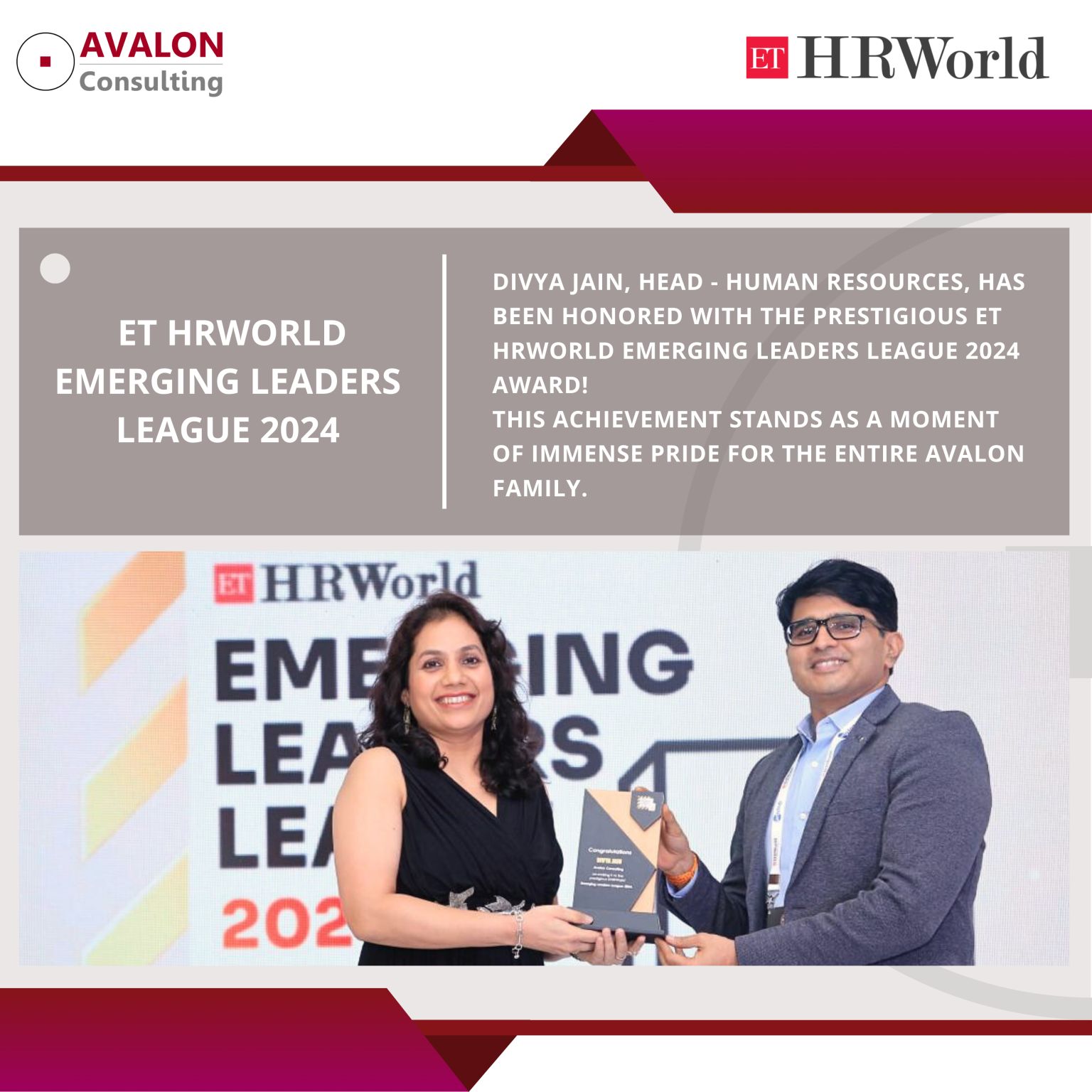 ETHR World Emerging Leaders League 2024 Award