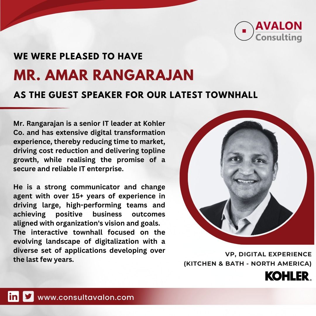 Townhall Session by Mr. Amar Rangarajan